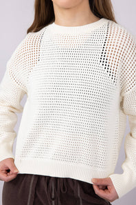 Thread & Supply Jasmine Sweater for Women in Off White