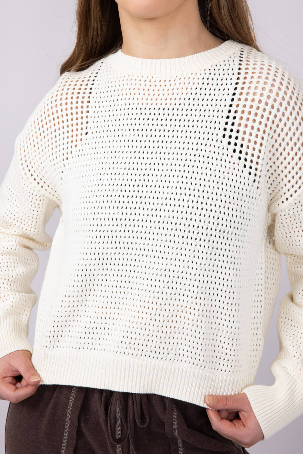 Thread & Supply Jasmine Sweater for Women in Off White