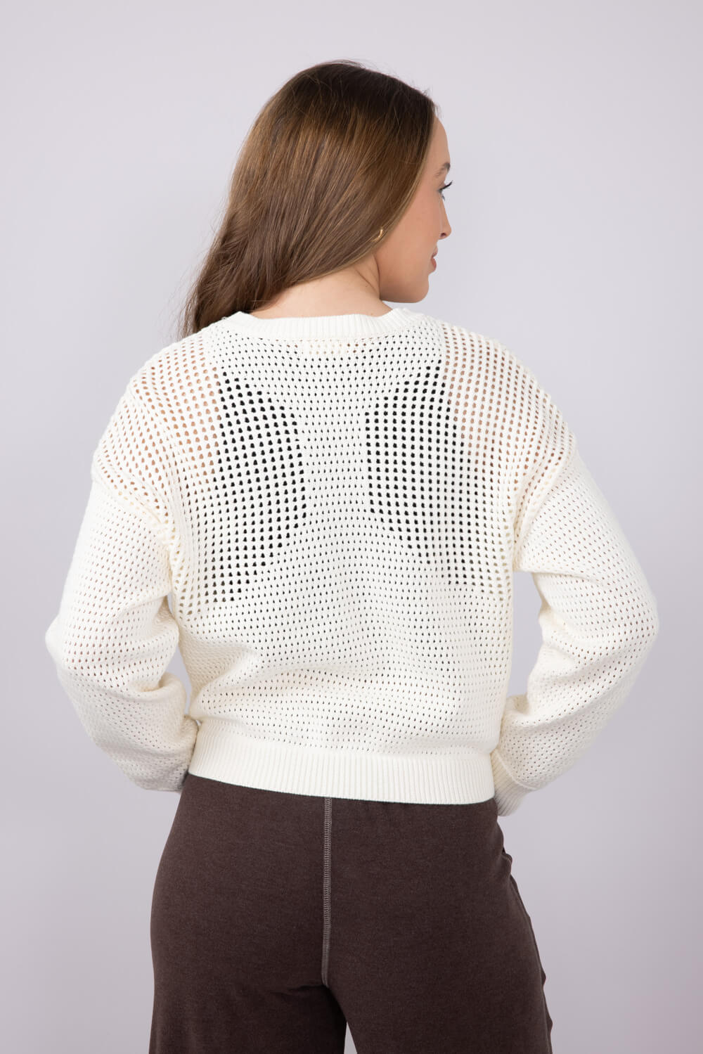 Thread & Supply Jasmine Sweater for Women in Off White
