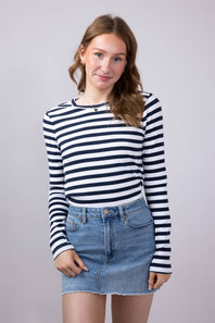 Thread & Supply Jess Striped Long Sleeve Top for Women