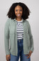 Thread & Supply Lewis Soft Luxe Button Up Shirt for Women in Forest Heather
