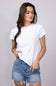 Thread & Supply Lexi Ribbed T-Shirt for Women in White