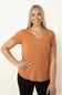 Thread & Supply Recreation T-Shirt for Women in Pumpkin 