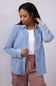 Thread & Supply Riley Button Up Shirt for Women in Blue
