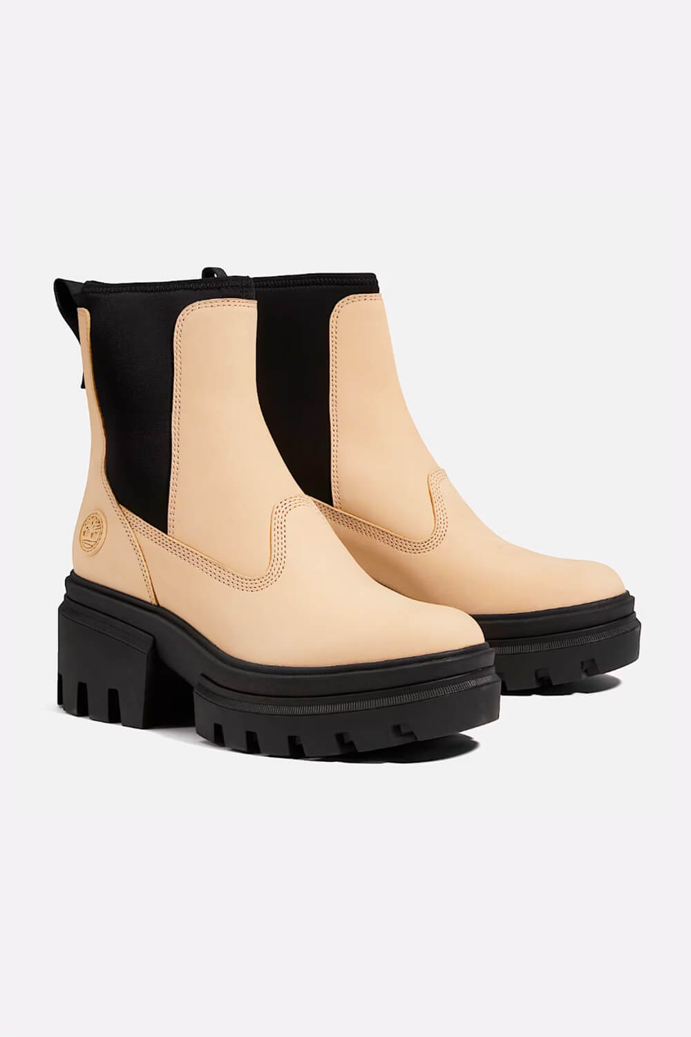 Everleigh Mid Chelsea Boots for Women in Pure Cashmere