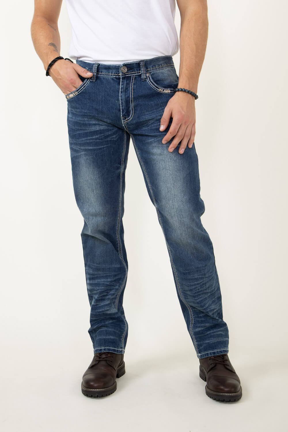 True Luck Liam Straight Jeans for Men 