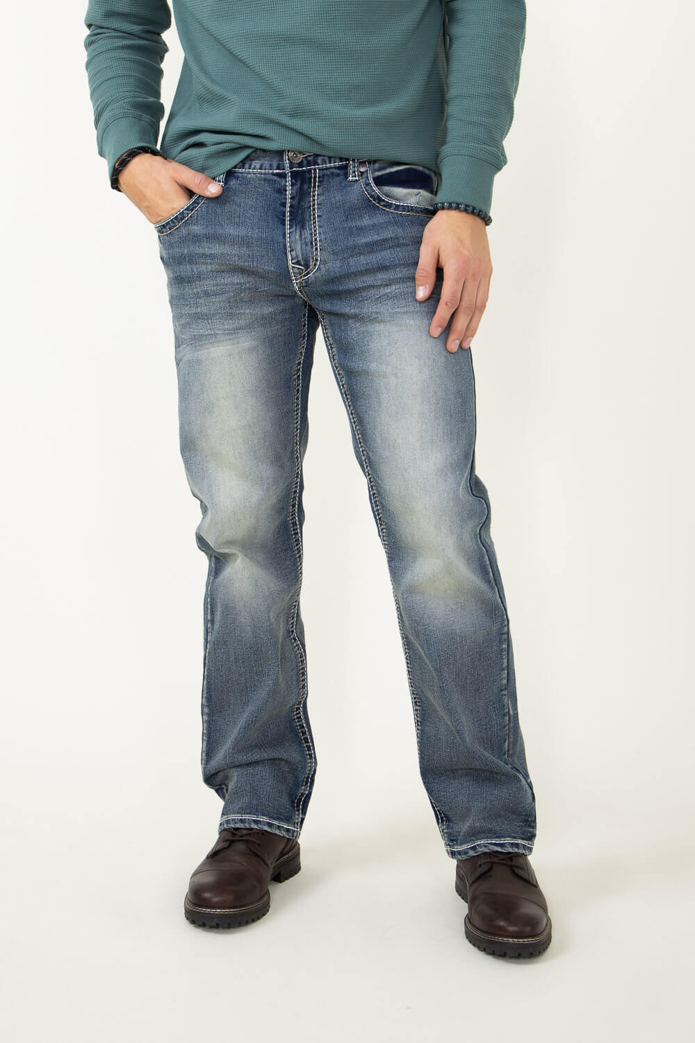 True Luck Barnett Straight Jeans for Men