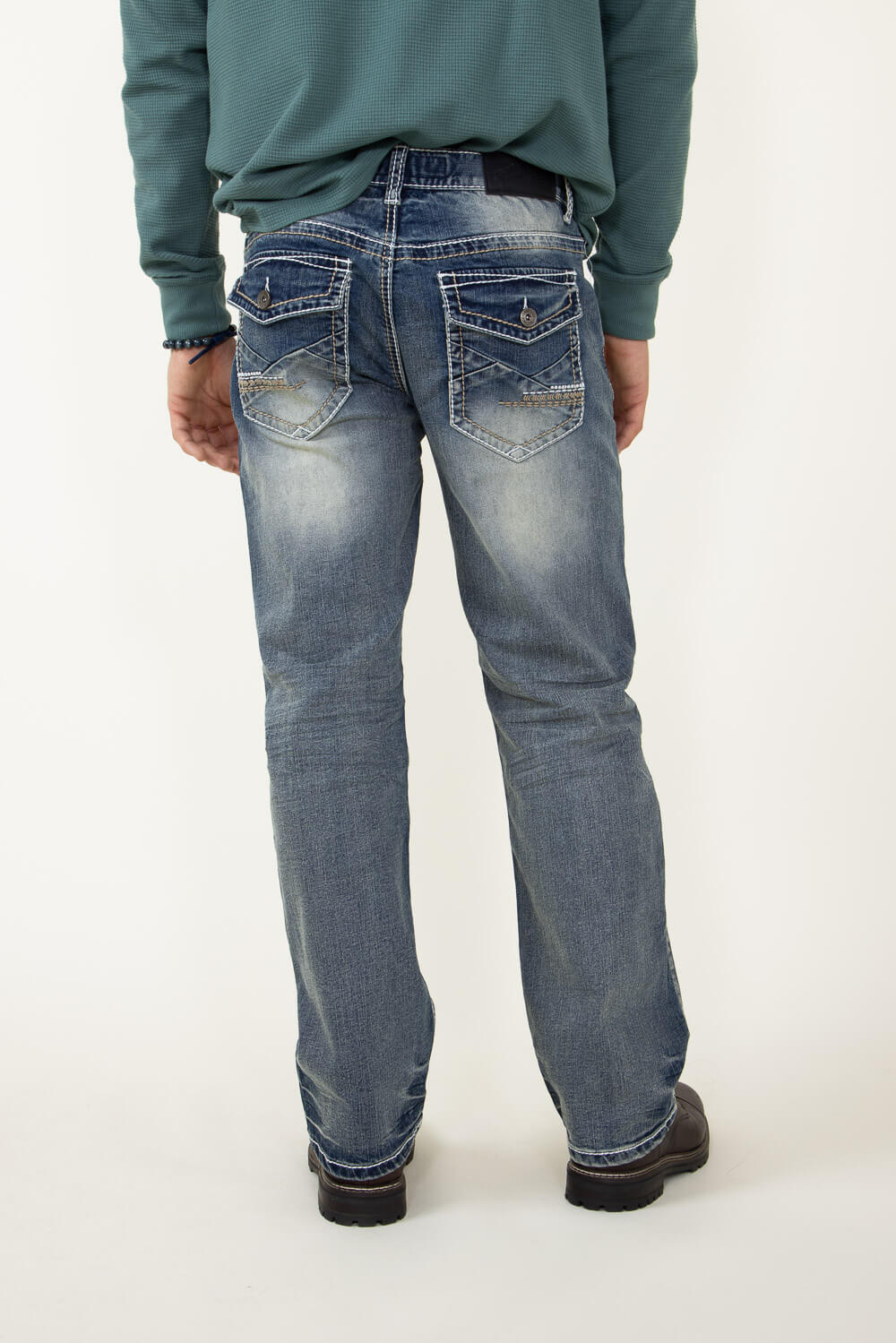 True Luck Barnett Straight Jeans for Men