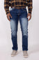 True Luck Owen Indigo Straight Jeans for Men