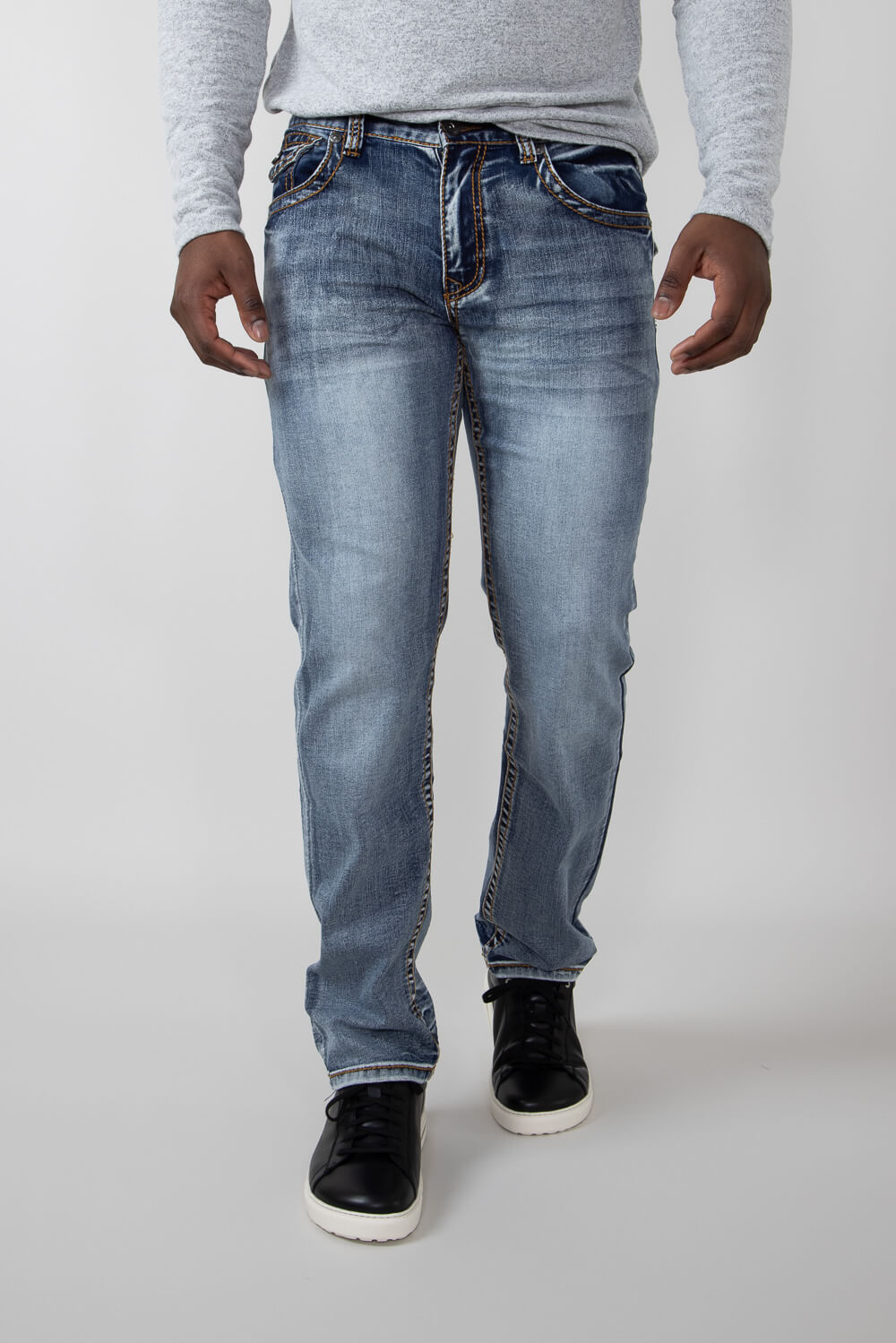 True Luck Waylon Straight Jeans for Men