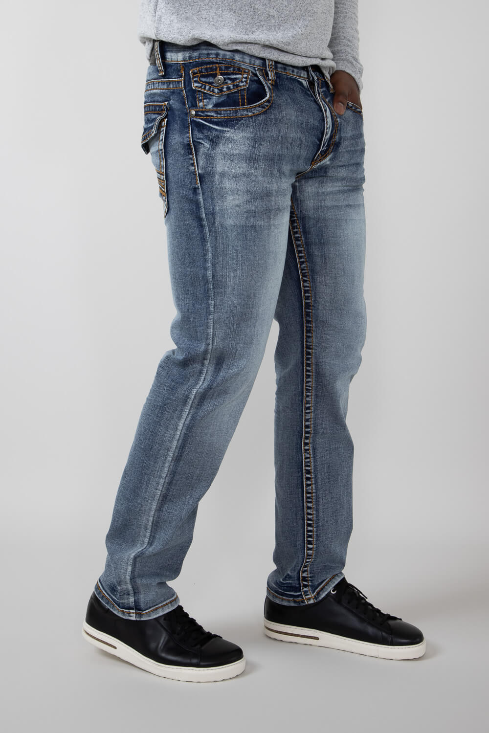 True Luck Waylon Straight Jeans for Men