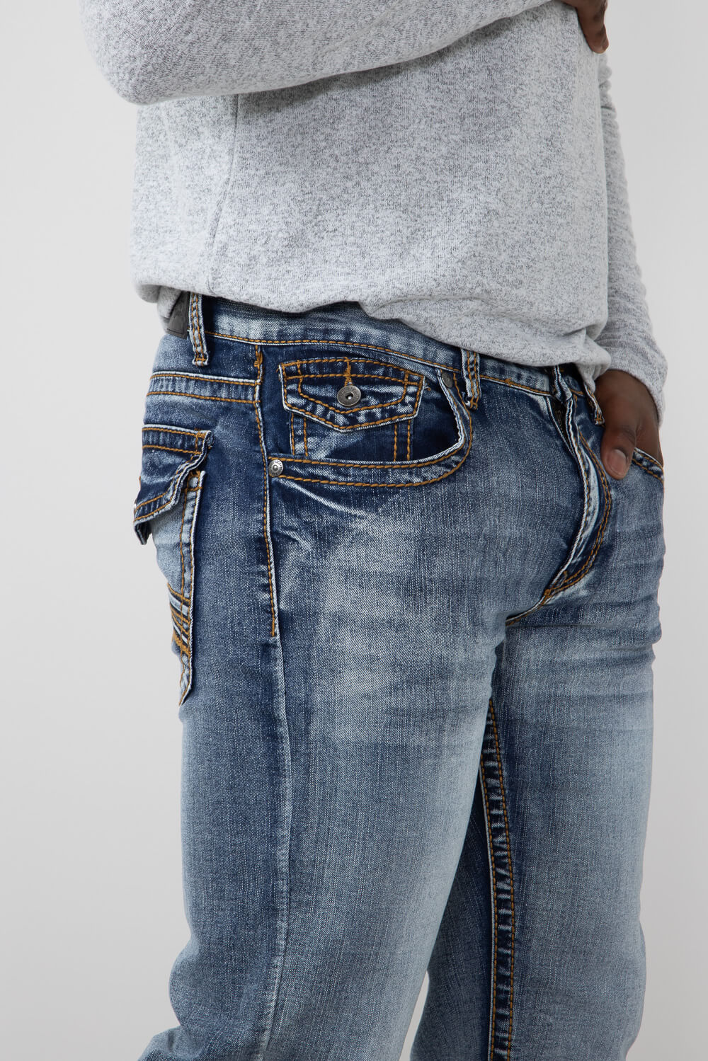 True Luck Waylon Straight Jeans for Men