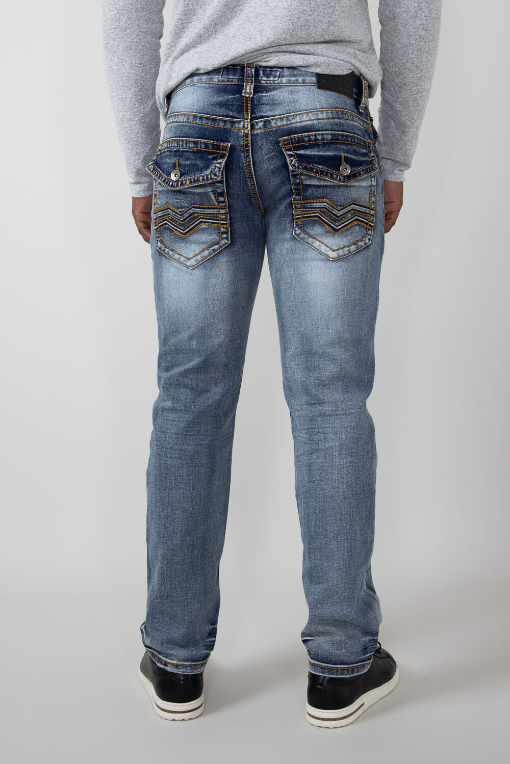 True Luck Waylon Straight Jeans for Men