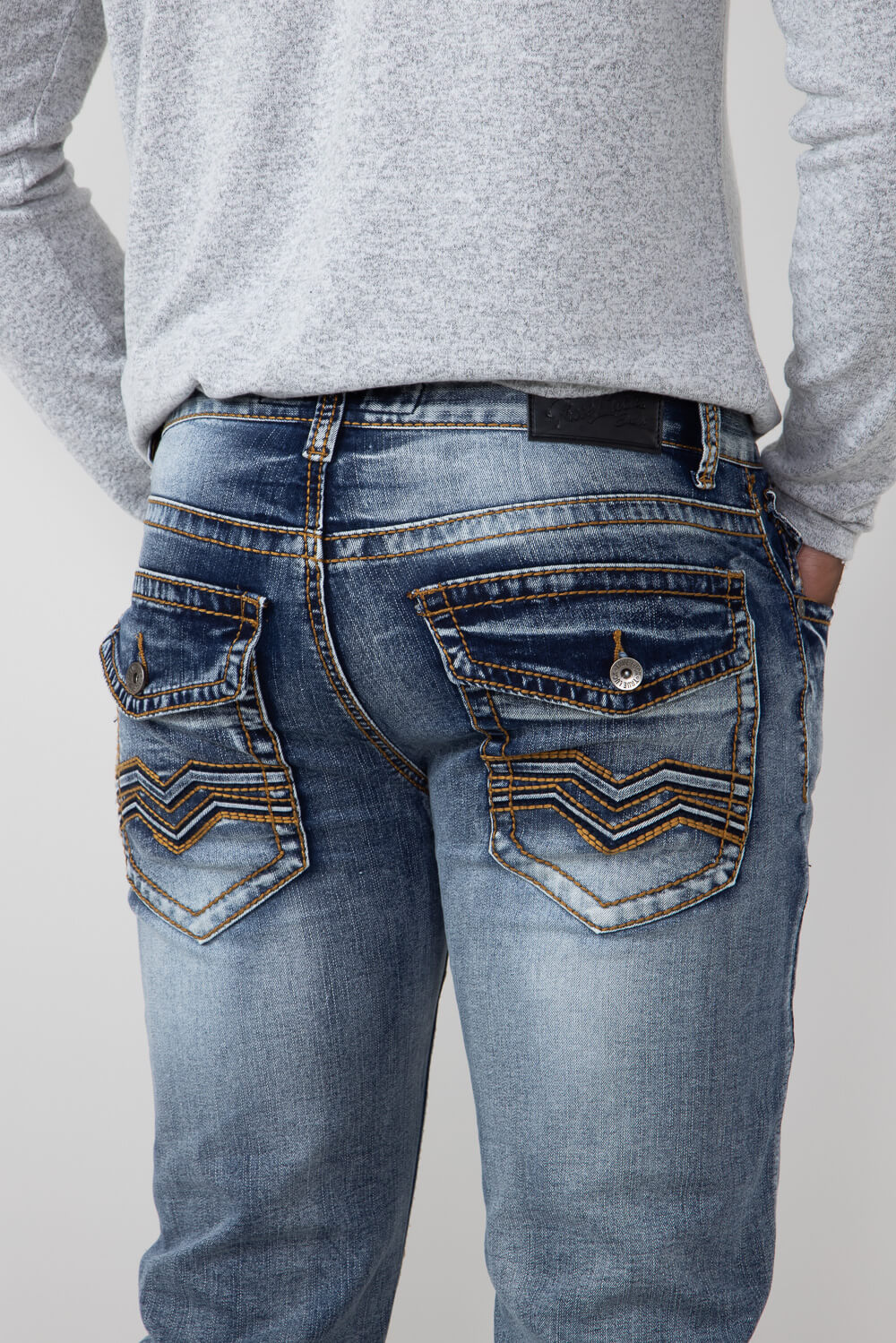 True Luck Waylon Straight Jeans for Men