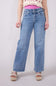Vervet High Rise Tie Waist Wide Jeans for Women