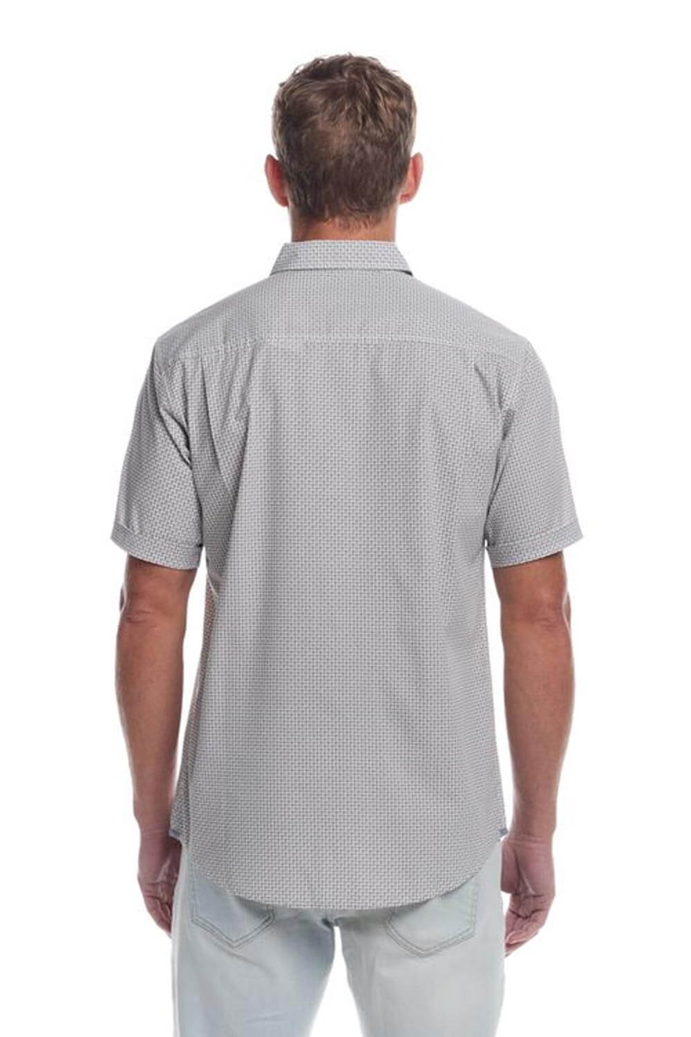 Weatherproof Vintage Cotton Poplin Button Up Shirt for Men in Pecan Pie