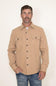  Weatherproof Vintage Lumber Jack Unlined Shirt Jacket for Men in Khaki