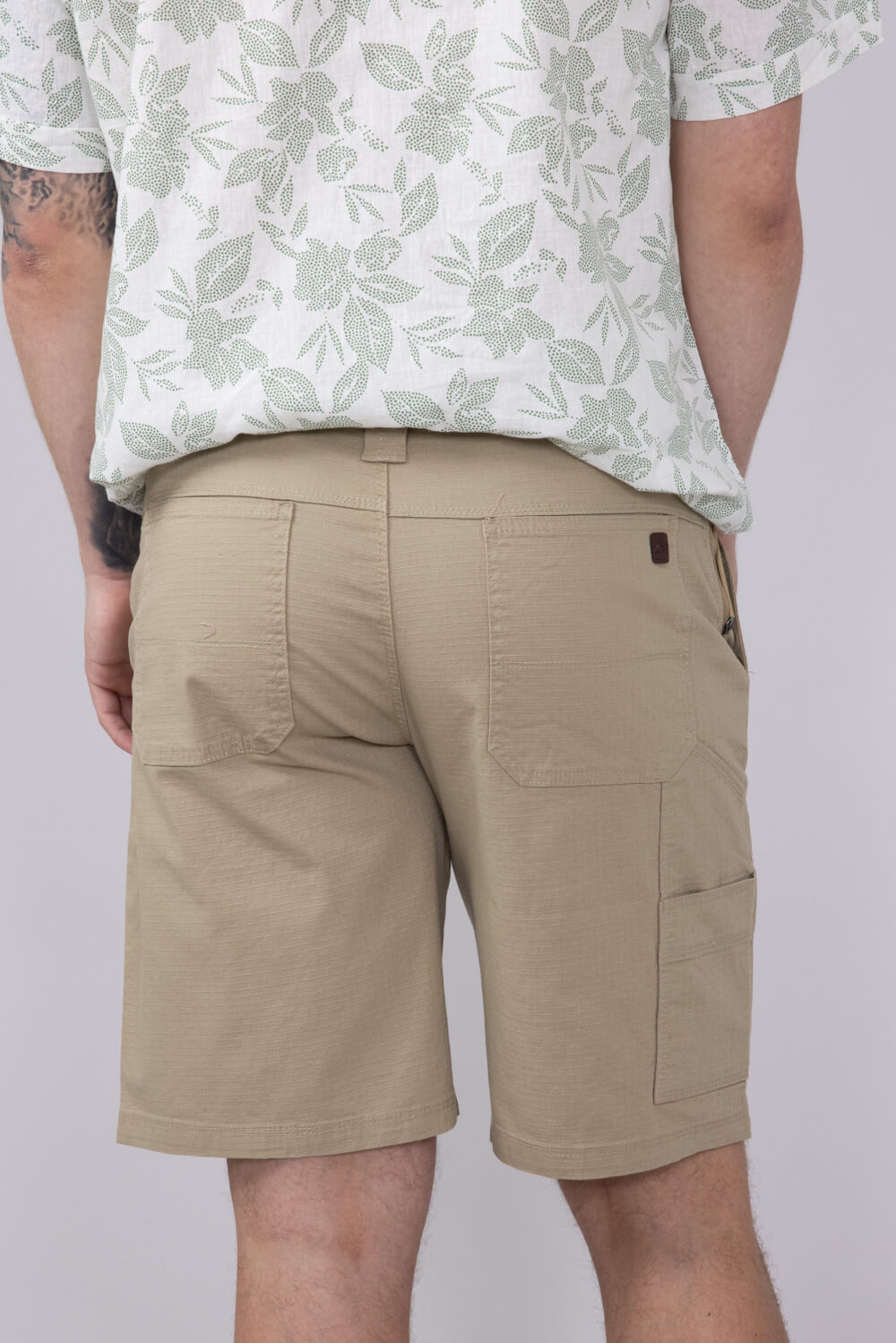 Weatherproof Vintage Ripstop Shorts for Men in Tan