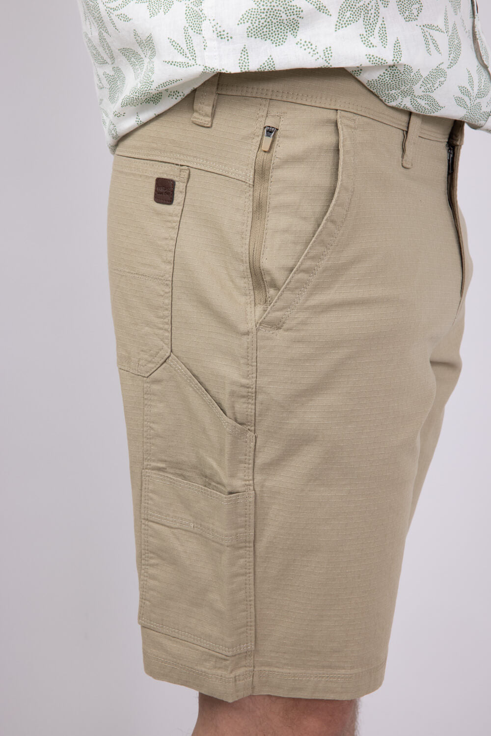 Weatherproof Vintage Ripstop Shorts for Men in Tan