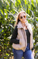 Blu Pepper Puffer Vest for Women in Mocha