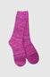 World's Softest Weekend Ragg Crew Socks for Women in Hot Pink