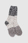 World's Softest Weekend Ragg Crew Socks for Women in Stone
