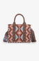 Wrangler Aztec Shoulder Bag for Women in Coffee/Blue