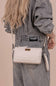 Wrangler Leather Mini Crossbody Purse for Women in Beige