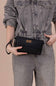 Wrangler Leather Mini Crossbody Purse for Women in Black