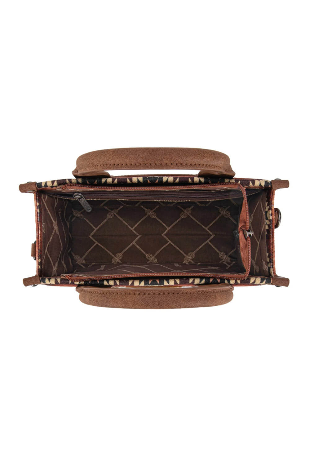 Wrangler Southwestern Small Tote for Women in Brown 
